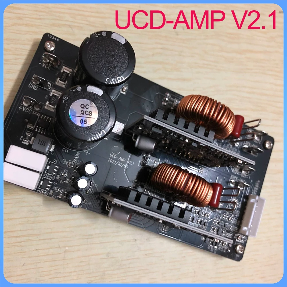 For UCD HiFi Dual Channel D-Class Stereo Digital Power Amplifier 2x500W Power Amplifier board UCD-AMP V2.1