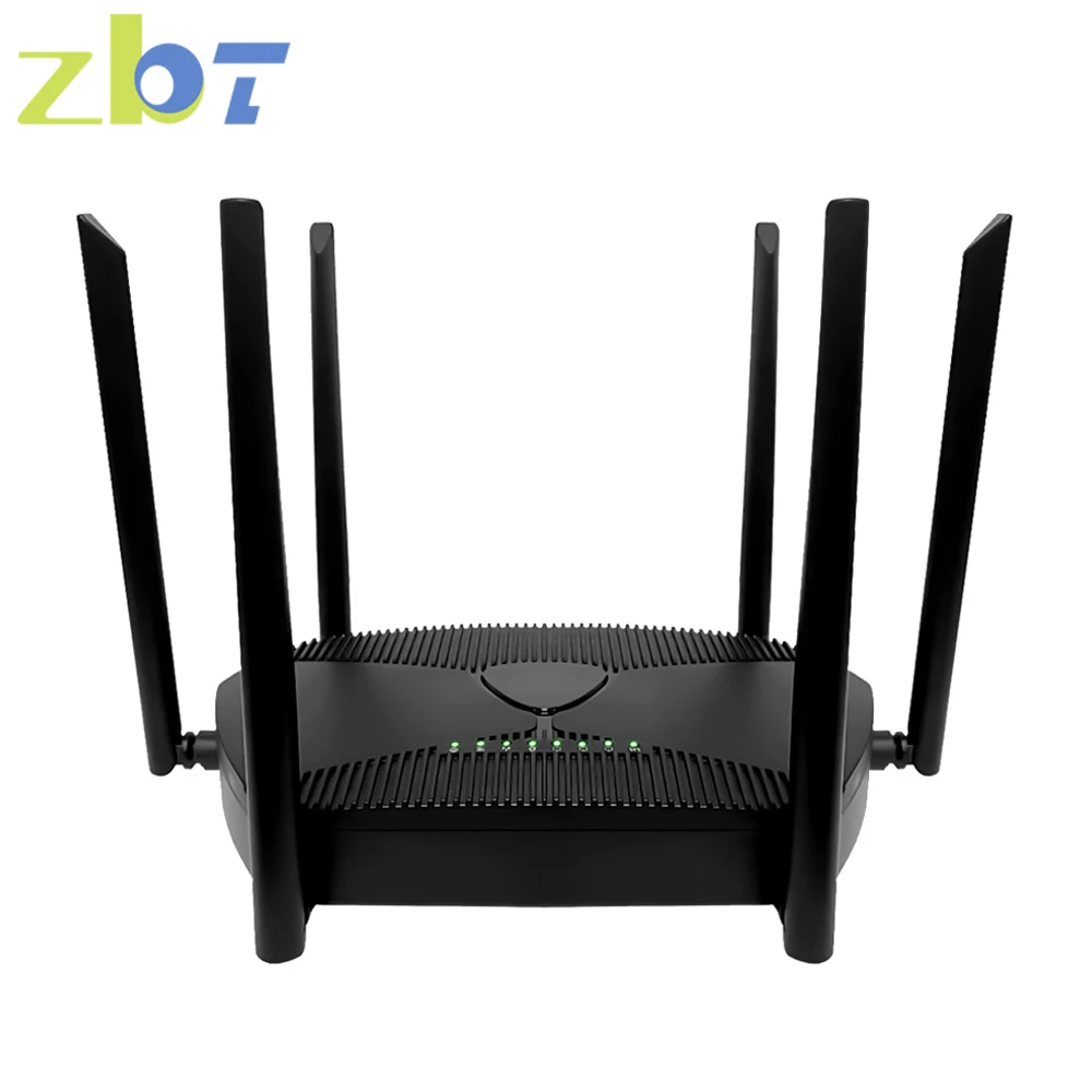 ZBT SIM 5G Router Openwrt WiFi6 Repetidor Mesh 1750Mbps 256MB RAM 2.4Ghz 5Ghz Wireless WIFI MU-MIMO 4G Antenna for 128 Device