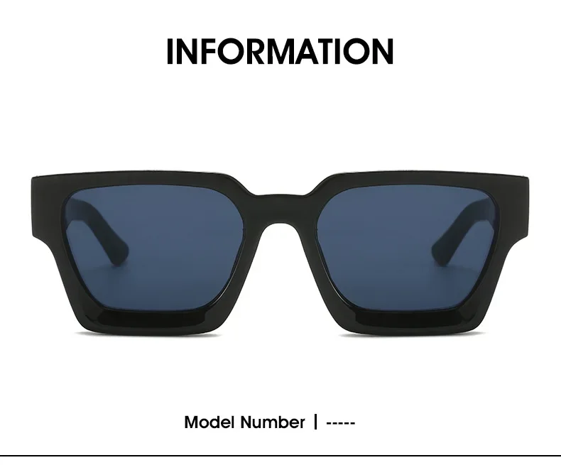 جديد UV400 التدرج مربع النظارات الشمسية الرجال الفاخرة العلامة التجارية مصمم ريترو نظارات شمسية النساء للجنسين Ins شعبية ظلال النظارات #5