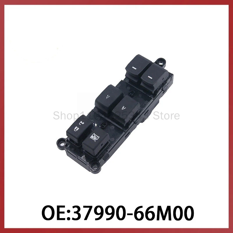 For Suzuki Left Drive Glass Lifter Switch Power Window Control Switch 37990-66M00