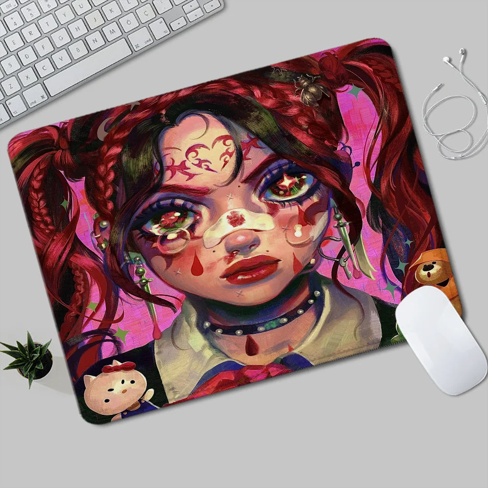 Small Mouse Pad Anime Eunpyon Art Desk Mat Mousepad Gaming Accessories Office Rug Offices Mats Gamer Gadgets Computer Mause Cute