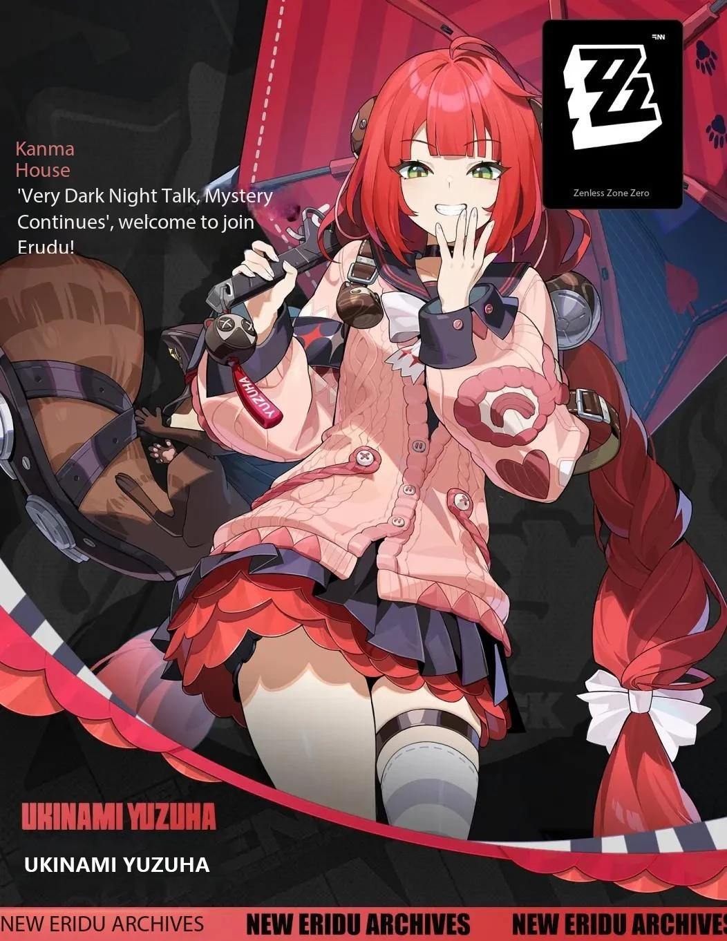 Zenless Zone Zero Ukinami Yuzuha Game T-shirts Print Anime Harajuku Summer Men/Women Unisex Short Sleeve Top Anime Clothes
