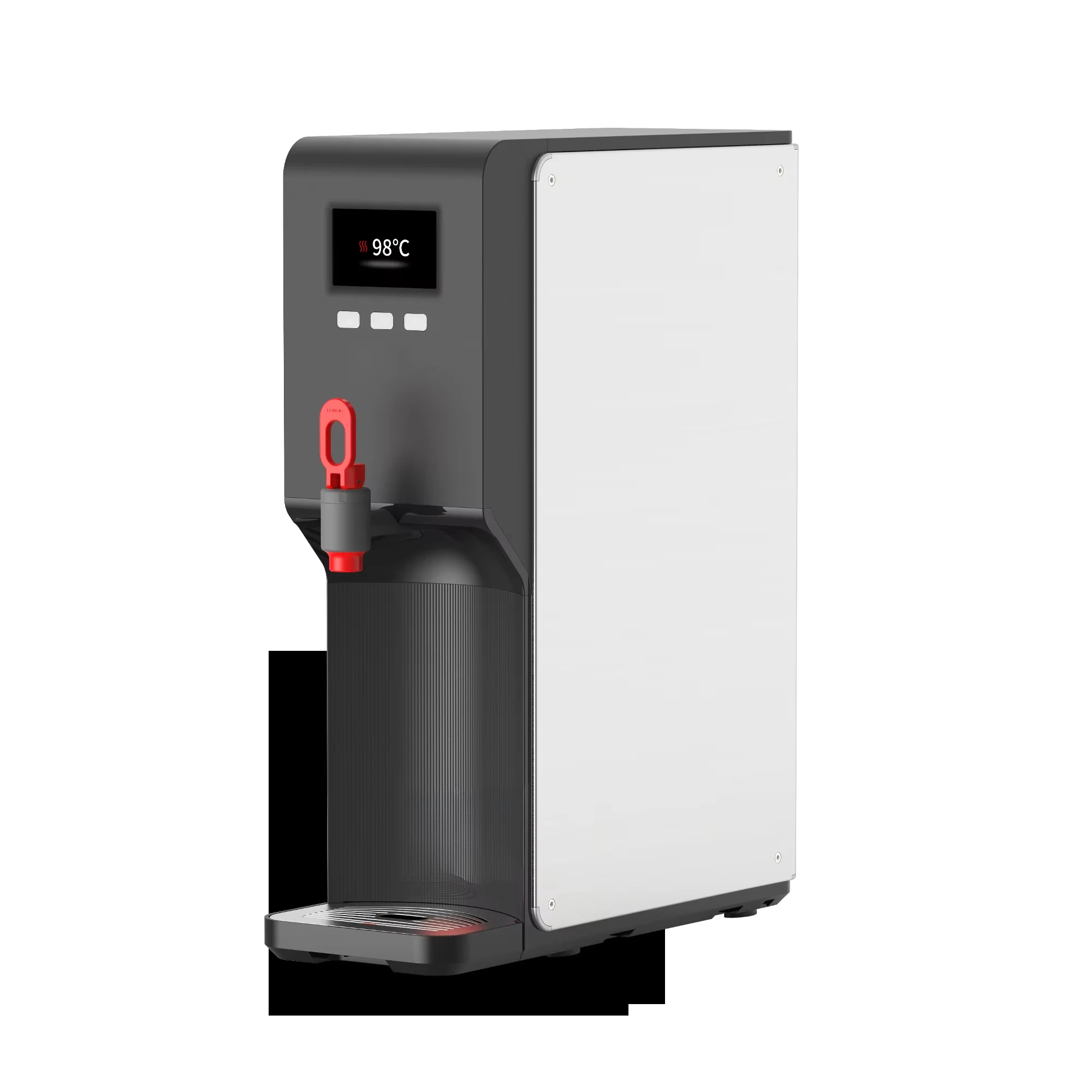 

uu-Counter Top Hot Water Boiler Adjustable Temperature Stainless Steel Housing Plumbed-in Design High Capacity Smart Hotel#
