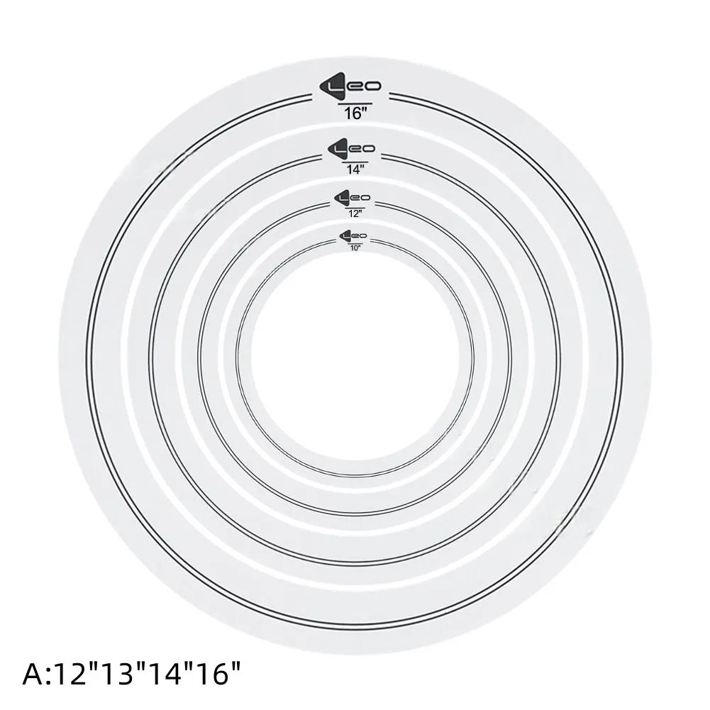 Drum Head Mute Drum Tone Control Rings For Professional Drummers Effective Sound Management No Tape Needed For Use