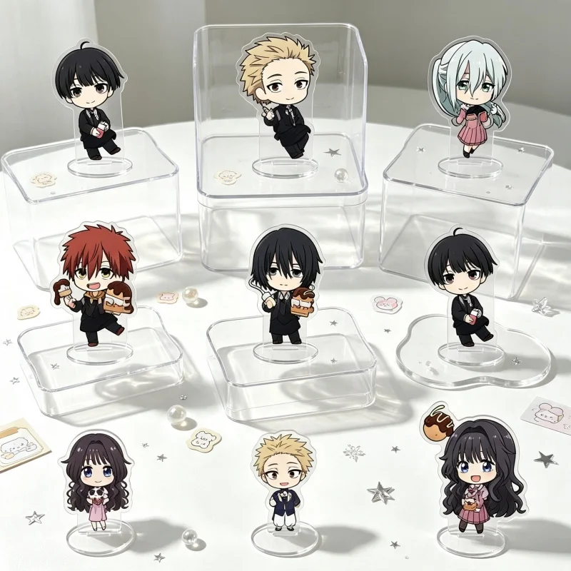 The Fragrant Flower Blooms With Dignity Anime Tabletop Decorations 10cm Acrylic Stand Keychains Holiday Gifts Homemade version