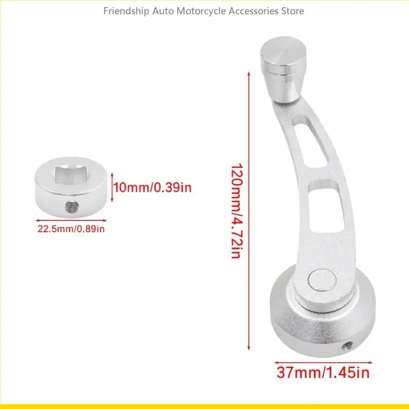 SZCH aluminio Risor Riser Reemplazo Universal CAR WINDER CANTRA CIBIERTA ventana