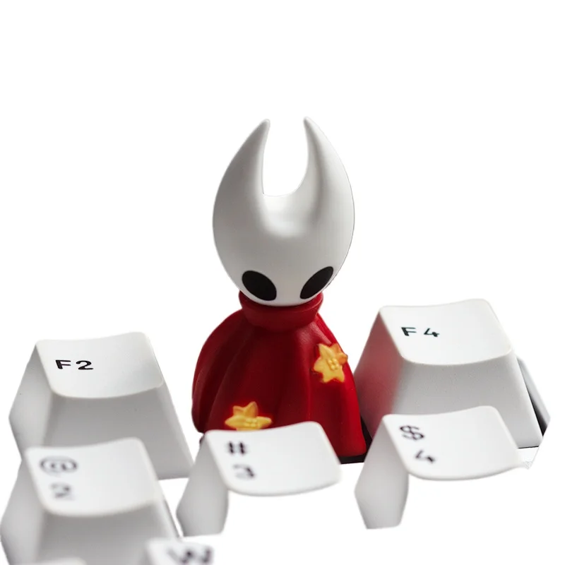

The Hollow Knight Keycap Light Transparent Personality Resin Mechanical Keyboard Anime Single Customized Keycap ESC Original R4