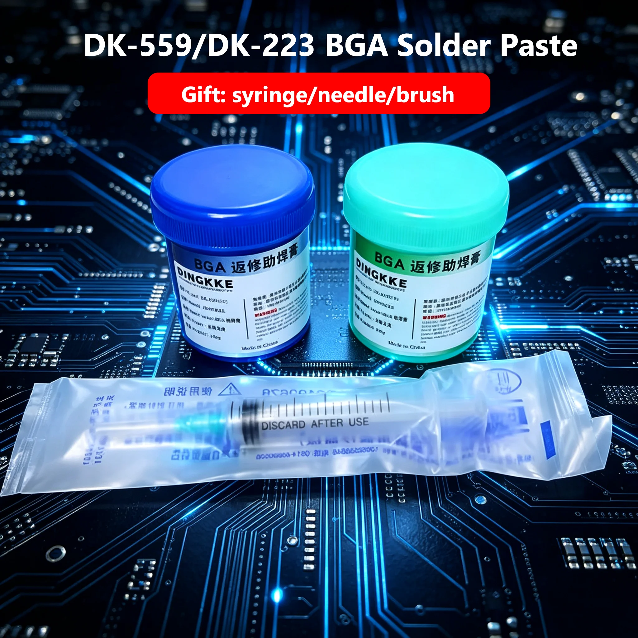 DK-559/223-100g Flux for Soldering No-clean Soldering Flux Tip Refresher Soldering Pcb Repair Welding