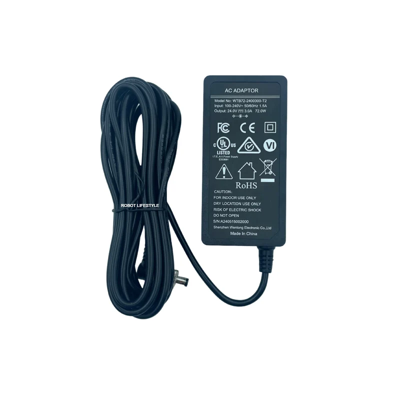 

Adapte and Extension Cord for robot window cleaner QHC002 3188 3088,1pc