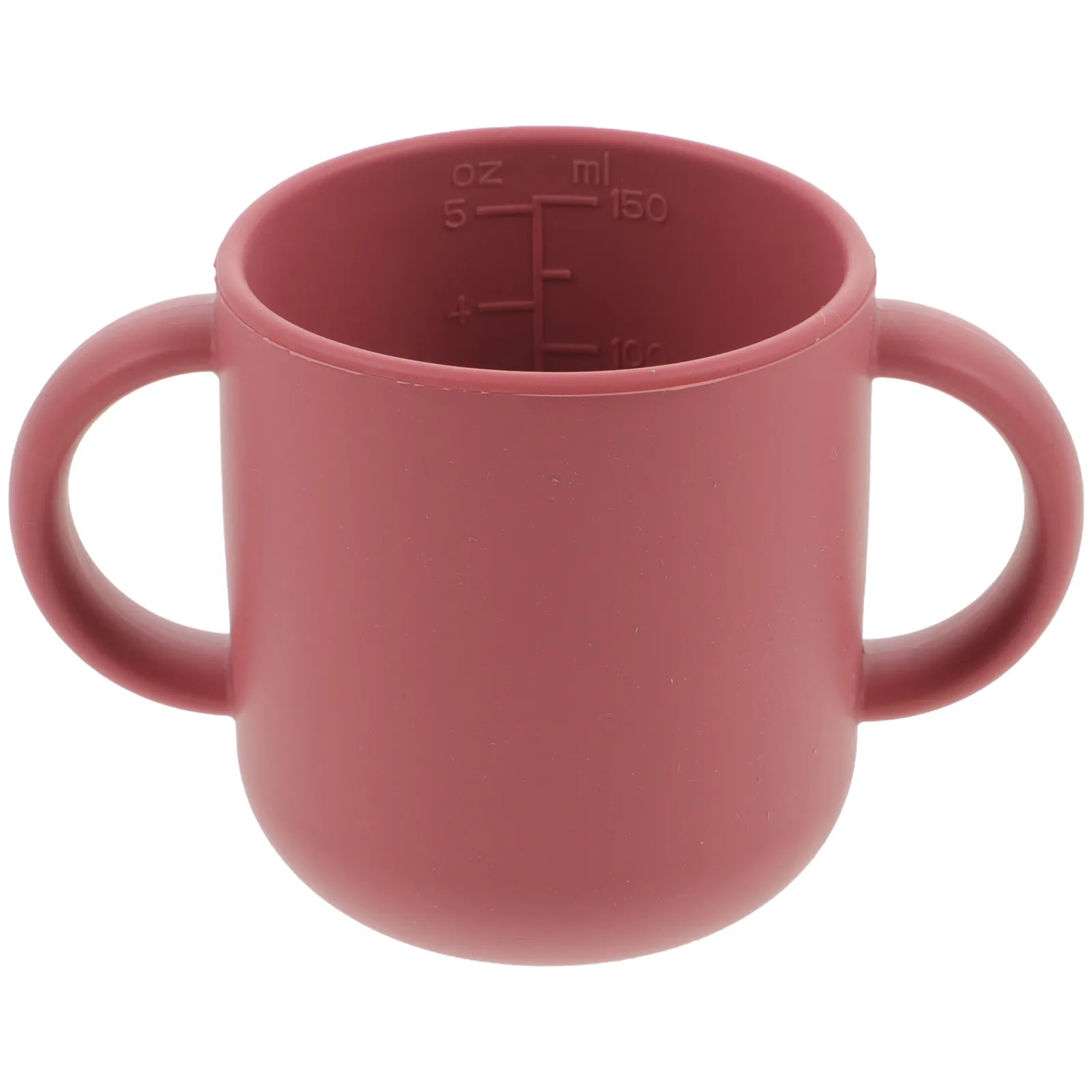 

Детская обучающая чашка из силикона с ручками для малышей 1-3 лет, удобная для захвата, контейнер для закусок, подарок на день рождения, Рождество