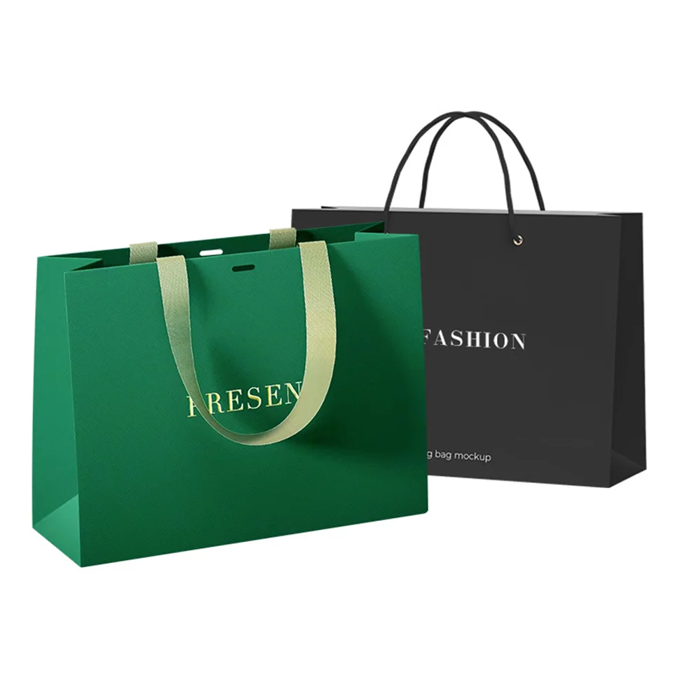 Customized Printed LOGO Eco Friendly Paper Bags Wholesale Printing Kraft Paper Bag High Quality Paper Bags With Your Own Logo