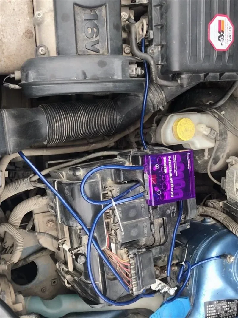 Universal Car Fuel Saver Voltage Stabilizer the New Purple Pivor Mega-RAIZIN High Capacity System &Battery Performance Monitor
