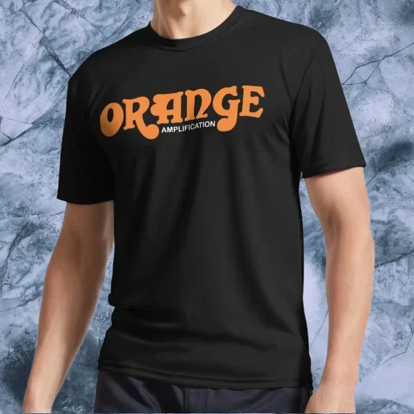 Orange Amplification Classic Active T-Shirt Funny Logo Tee Men's T-Shirt