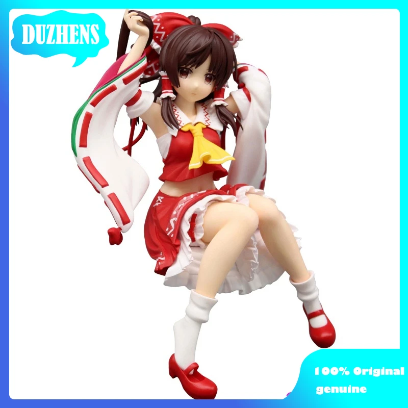 100% Original: Anime Touhou Project Hakurei Reimu 13cm PVC Action Figure Anime Figure Model Toys Figure Collection Doll Gift