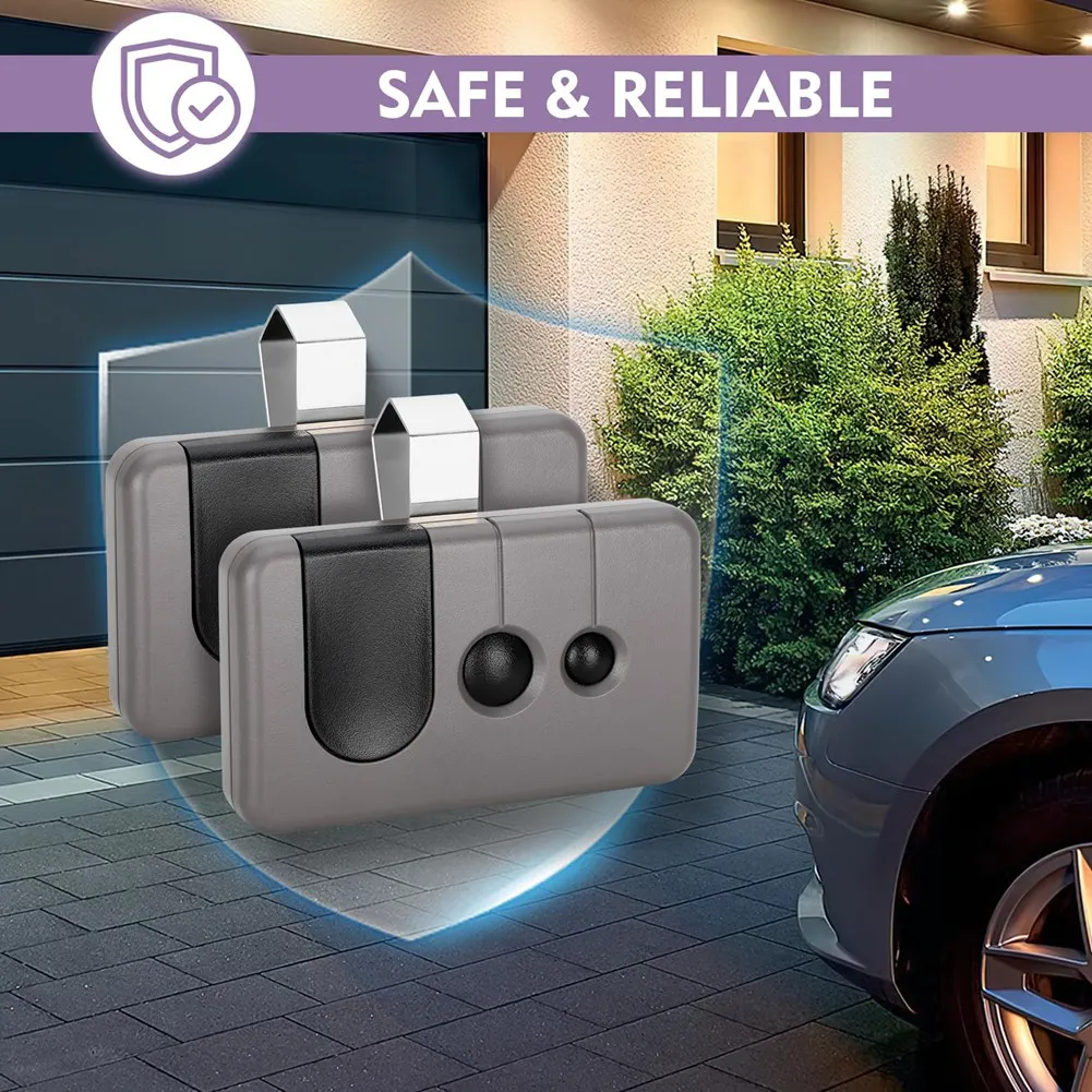 Mando a distancia para puerta de garaje Sears Craftsman, 139,53753, 139,18191, HBW2028, 371LM, 373LM, 950CD, funciona con botón de aprendizaje púrpura, paquete de 2