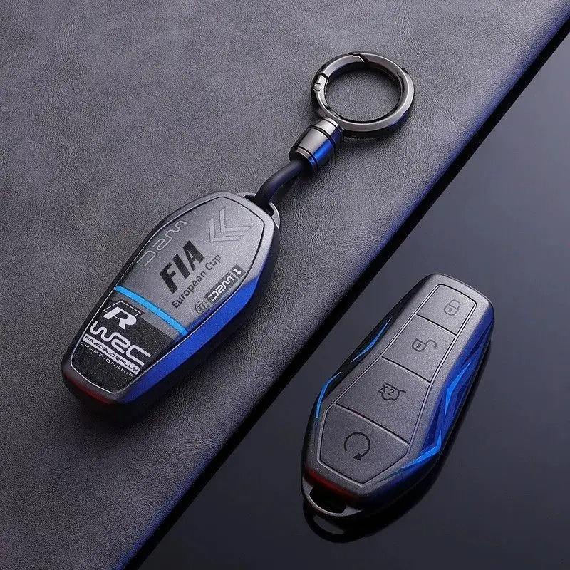 Car Smart Key Case Fob Cover Protector Holder Shell Keychain for BYD Atto 3 Song Plus Seal u dm i Han EV Tang DM Qin Pro Dolphin