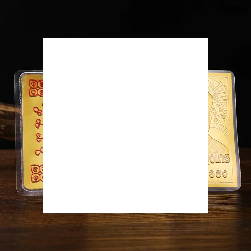 تميمة بوذا التايلاندية لعام 2025 مع الرونية الخاصة، وحقيبة المال، وديكور آلهة الحظ، وبطاقة ميمونة، وحسن سعيد #1