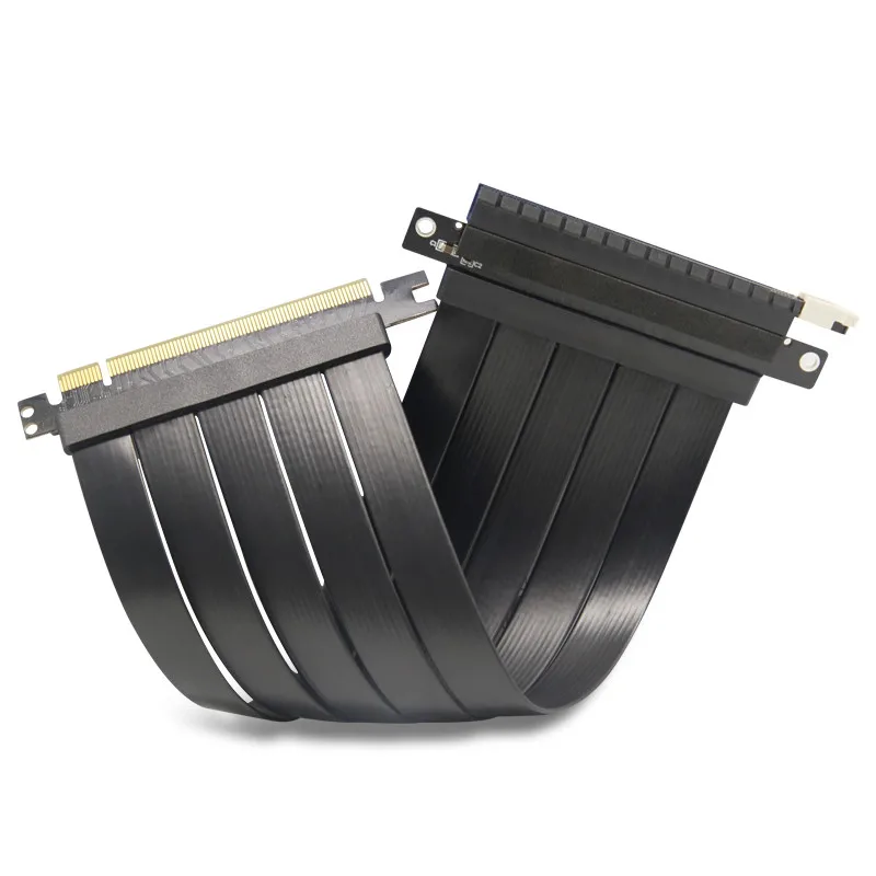 10/20/25/30/40/50/60cm Full Speed 4.0 PCIE X16 Riser Cable Graphics Card Extension Cable GPU PCI-E flexible Shielded Extender