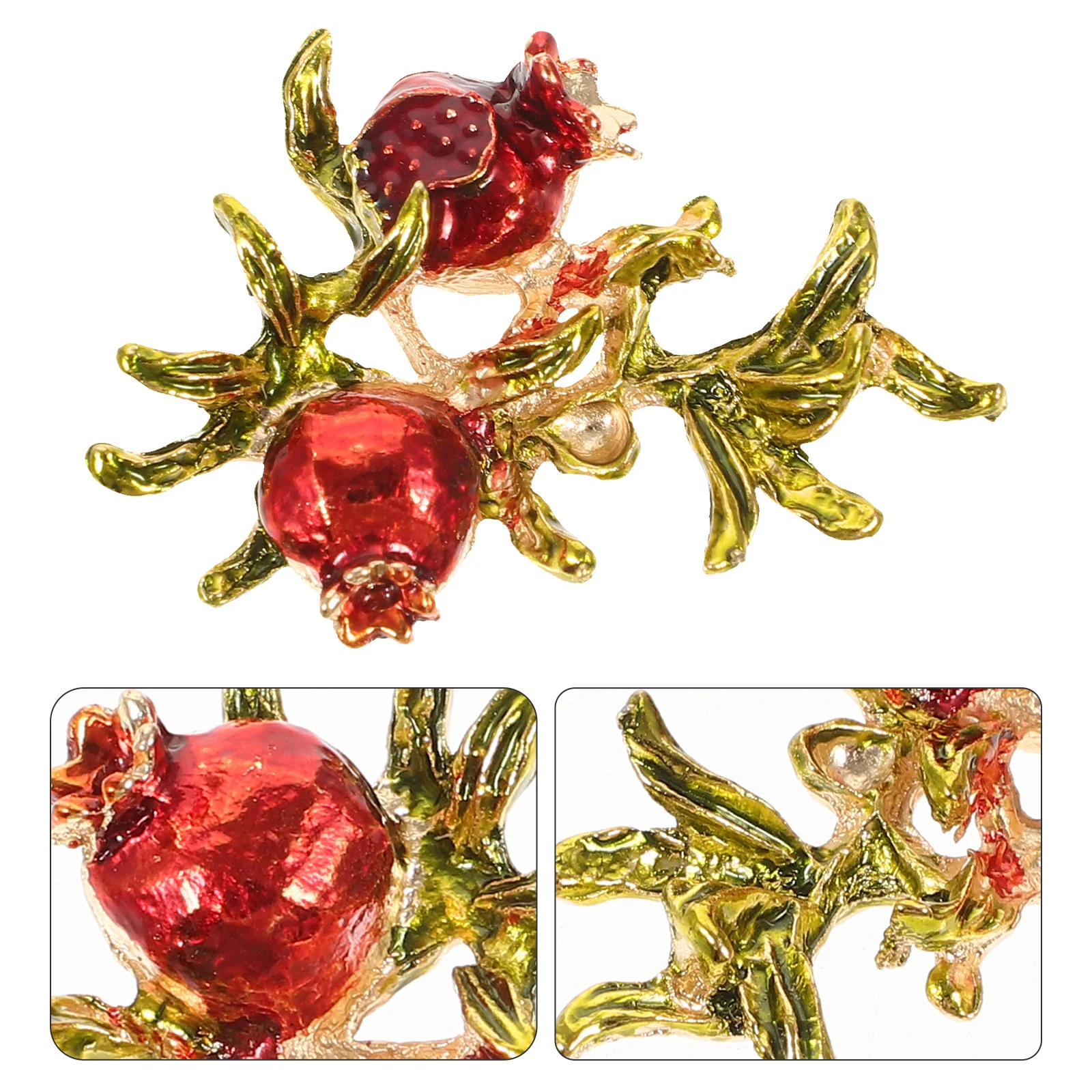 10 Pcs Hair Clip Charms Goldfish Ornaments for DIY Hairpin Accessory Brooch Making Alloy