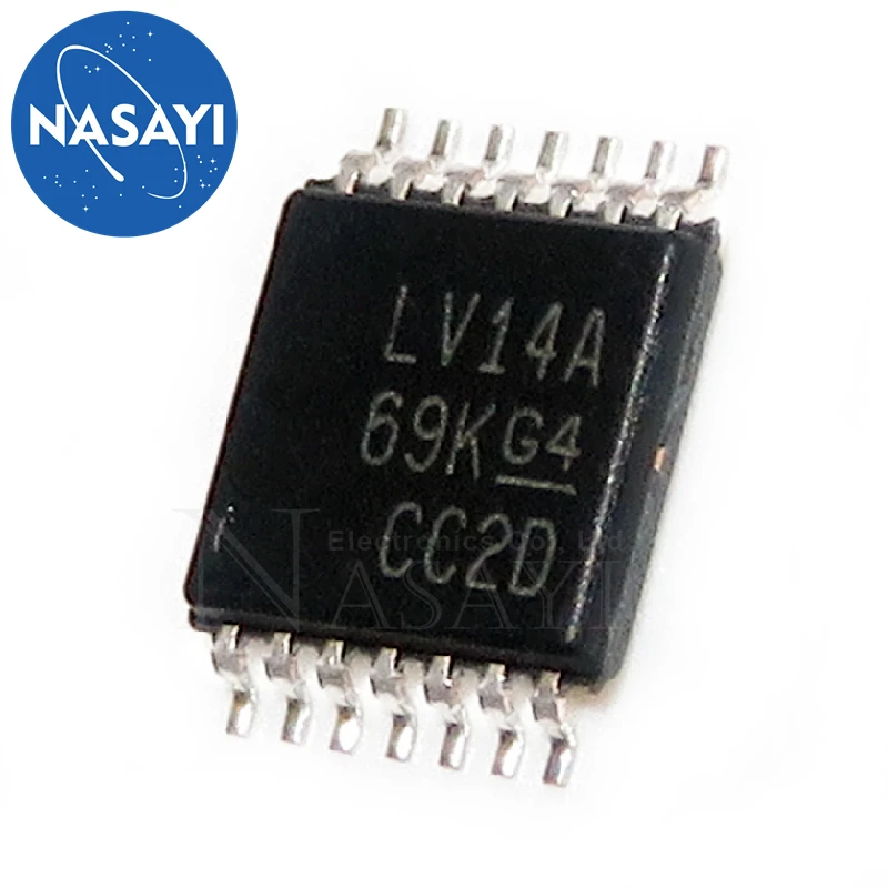 10PCS SN74LV14APWR  SN74LV14 LV14A TSSOP-14