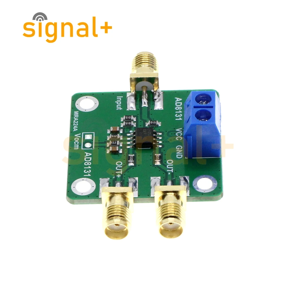RF single-ended to differential AD8131 single power supply single-ended differential