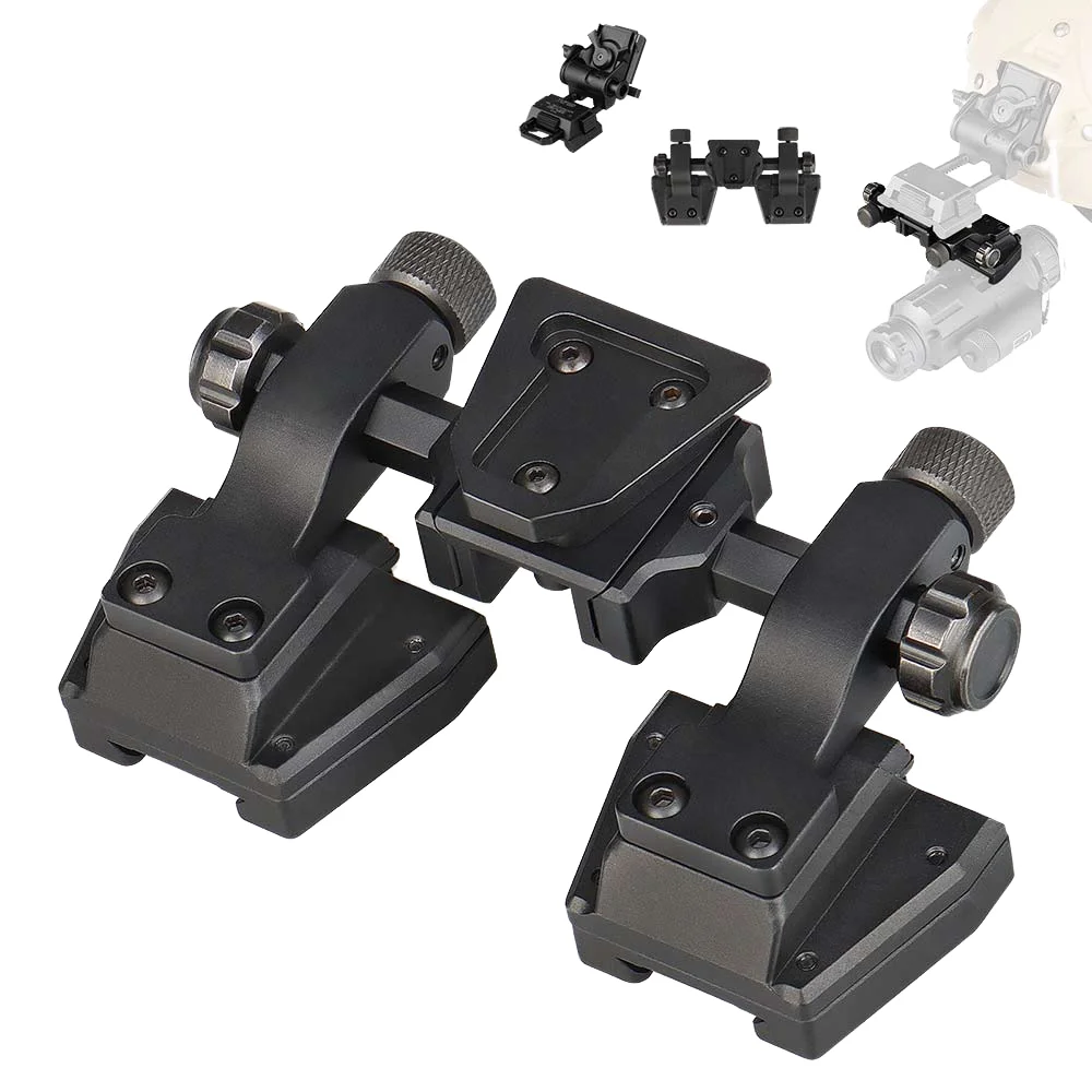 

Outdoor Hunting Accessories Night Vision Goggles Scope Mount NVG Binoculars Bridge Helmet Adapter For L4 G24 Mounting