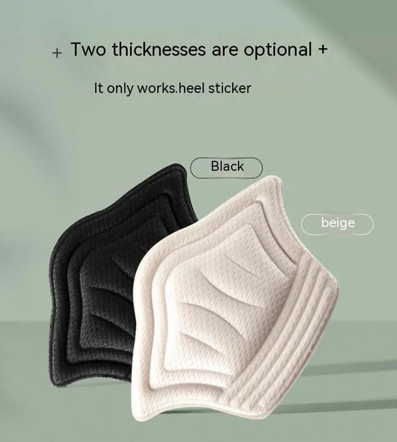 Heel Protectors for Sport Shoes Soft Self-adhesive Stickers Men Women Sneaker Adjust Size Antiwear Feet Pad Pain Relief Inserts