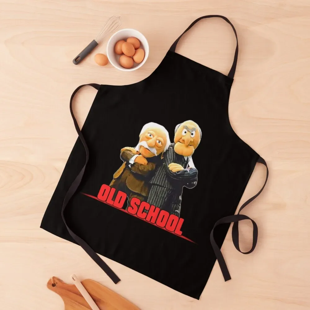 

statler and waldorf Apron Kitchen Kitchens Men Household Items barber uniform Apron