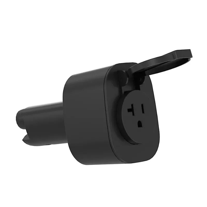 NACS V2L Port EV Discharger Adapter NEMA 5-20 Socket 20A 110V AC for Hyundai Ioniq 5/6 for Kia EV6/9 Outdoor Car Power Outlet