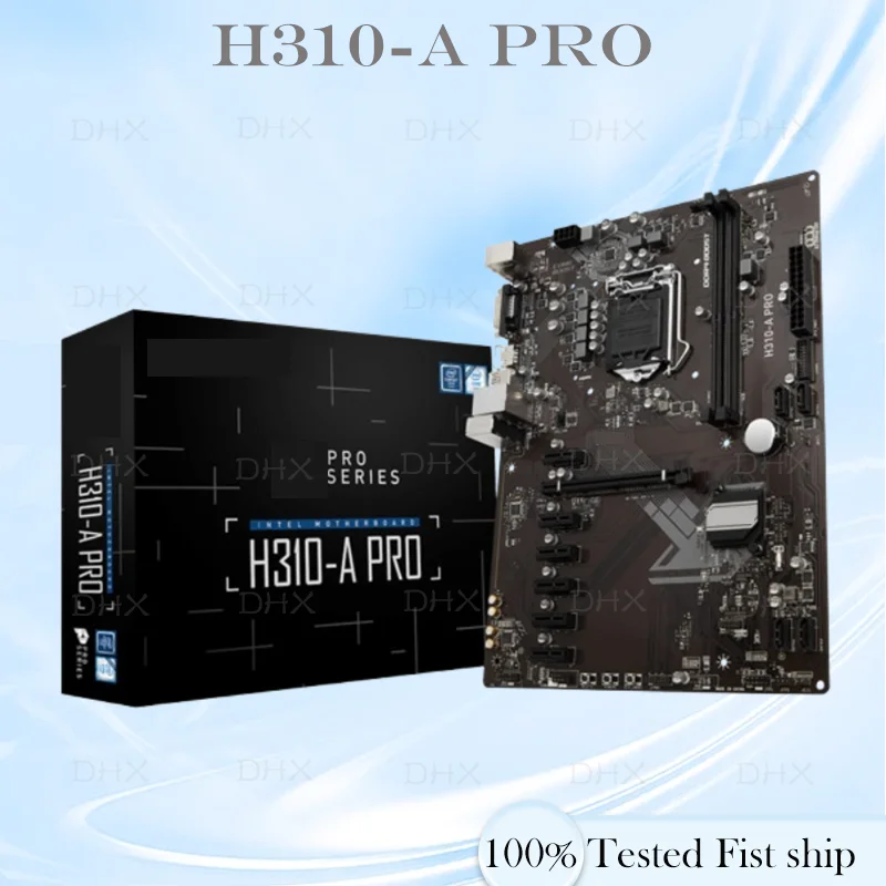 For MSI H310-A PRO Motherboard 32GB HDMI USB2.0 USB3.1 LGA 1151 DDR4 ATX H310 Mainboard 100% Tested Fully Work be Fast ship DH