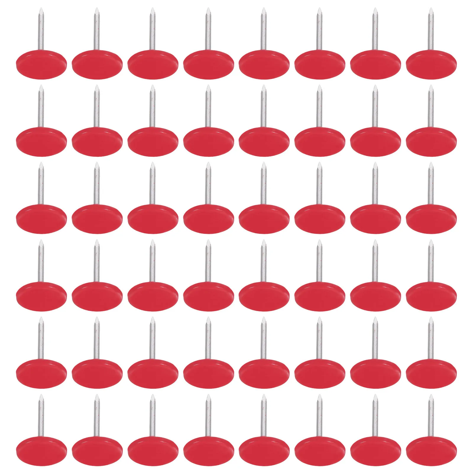 

200Pcs Decorative Pushpins Red Flat Rounded Head Thumbtacks Map Hanging Tacks Bulletin Board Cork Board Photo Pins
