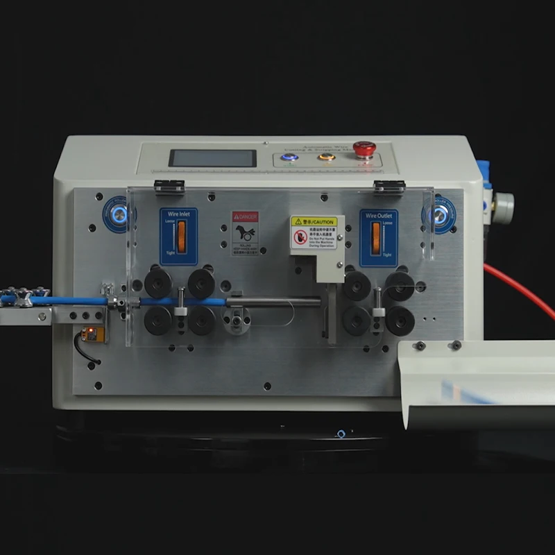 

New SWT-608-MAX1-6S 550W 650W Automatic 6/8 Wheels Drive Peeling Stripping Cutting Machine 0.2 To 25mm2 0.3 To 25mm2