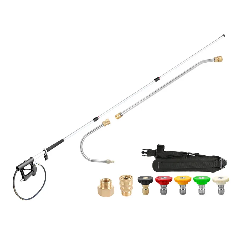 Telescopic Extension Spray Wand Pressure Washer Telescopic Sprayer Lance Gutter Cleaner