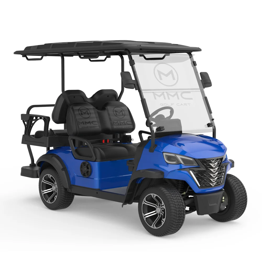 Sale Affordable Price CE DOT certificate USB+C-type Fast Charging 48/60/72V 4000/5000/7000W 2 4 Seaters Electric Golf Cart