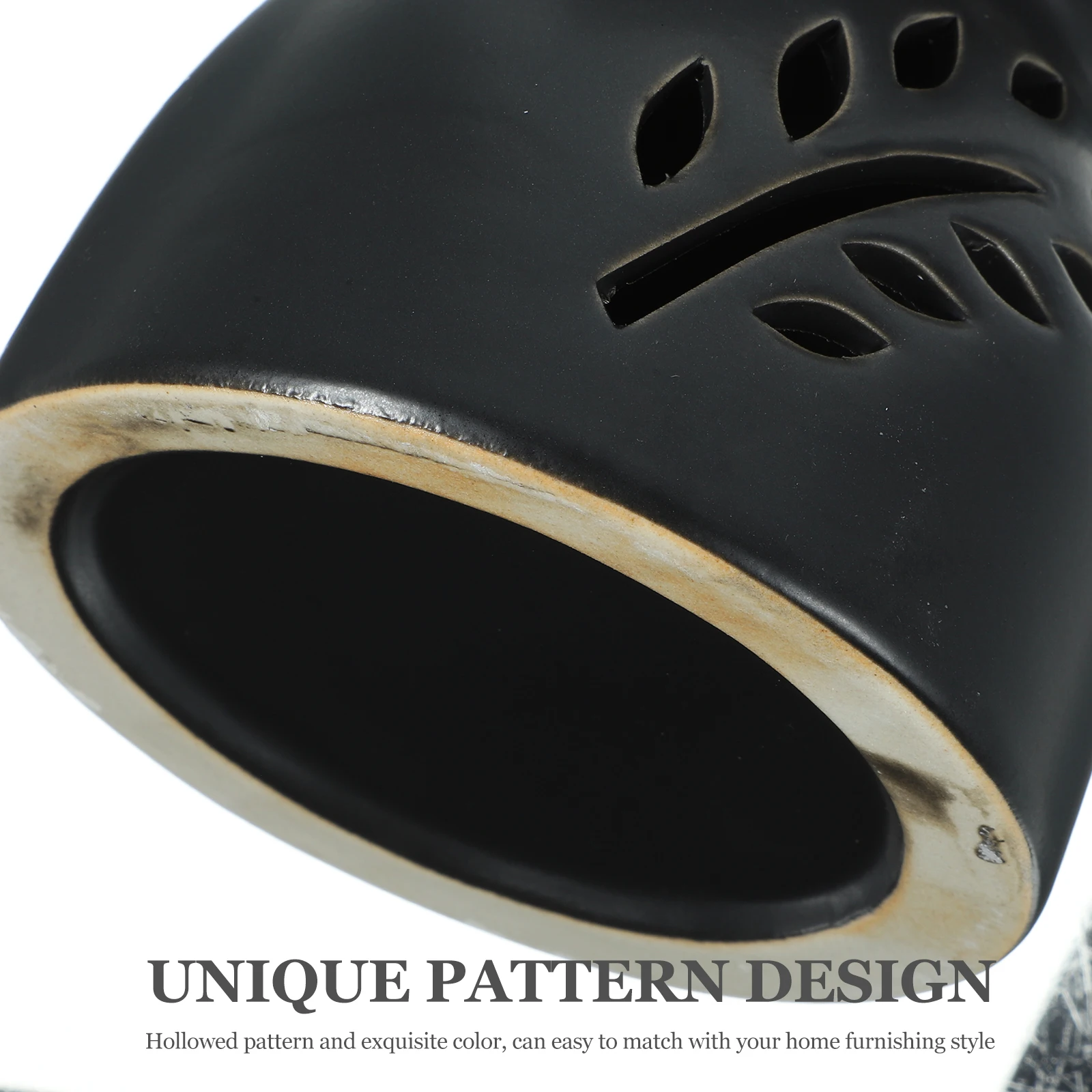 

Warmer Oil Burner Exquisite Hollow Design Aroma Diffuser for Bedroom Study Yoga Meditation Room Decorative Fragrance