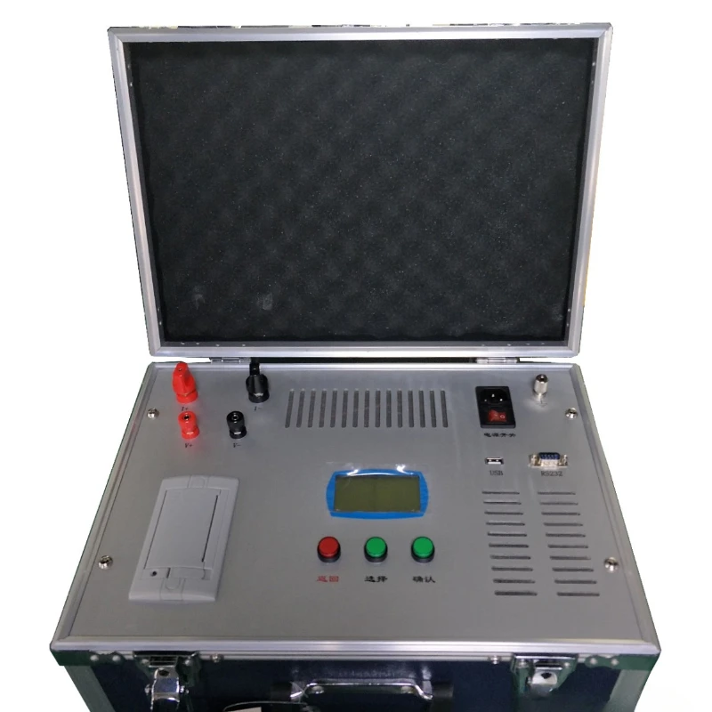 Transformer DC resistance tester 20A DC resistance fast tester with printing and USB interface