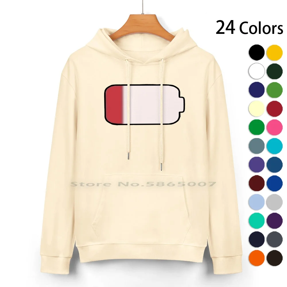 Lilith Low Battery Pure Cotton Hoodie Sweater 24 Colors The Owl House Lilith Low Battery Toh Season 2 Lulu 100% Cotton Hooded