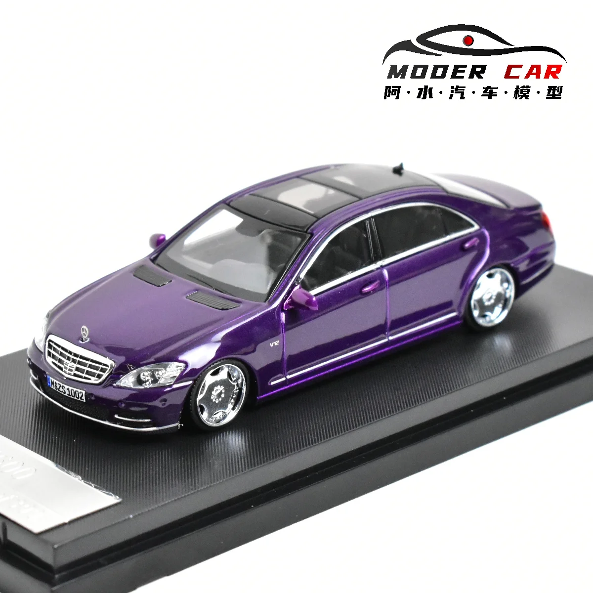 SW 1:64 S-Class S600L W221 Diecast Model Car