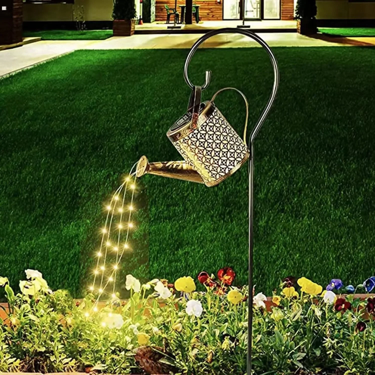 

Solar Watering Can Light Yard Decorations Outdoor Garden Decor Lights Outside Garden Flower Bed Decor Light for Moms Birthday