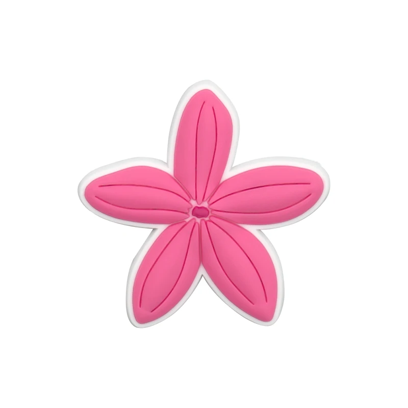 1/25 Stück rosa Blume Herz Wassermelone Schuh Charms Flugzeug Ticket Gepäck Schuh Dekoration Pins für Frauen Pizza Banane Clog Jeans – Detail 9