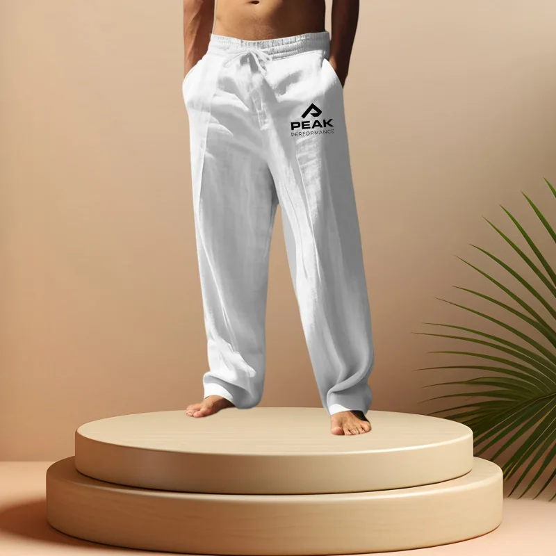 

Men's casual sports cotton trousers, comfortable and loose-fitting for all seasons, classic and versatile