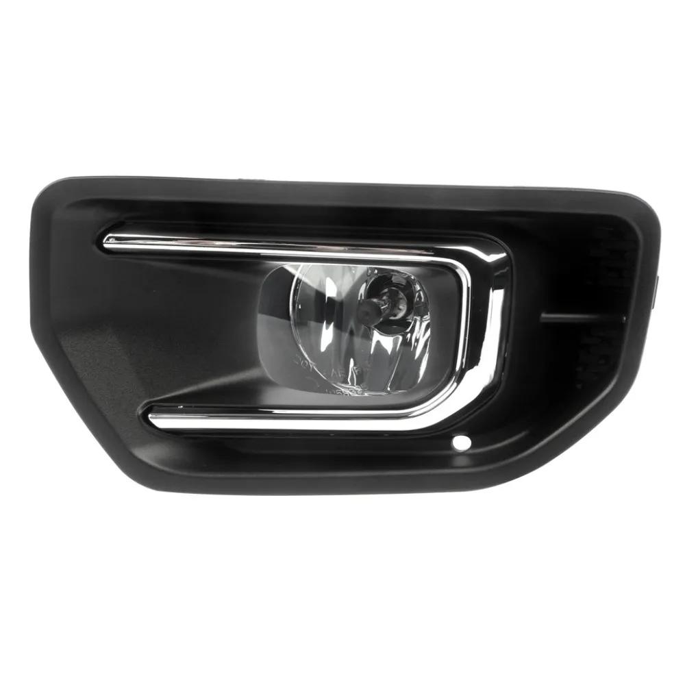 Car Fog Lamp Assembly Case for Ford Ranger XLT SPORT Platinum T9 2022 2023 2024, 4300K Fog Lamp Blub + Cover + Harness + Switch