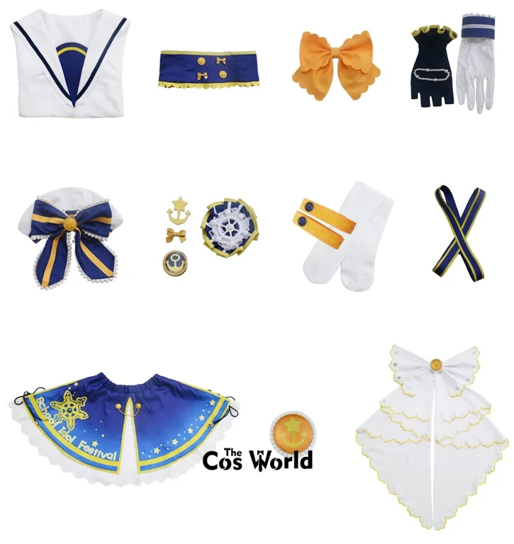 الحب لايف مدرسة المعبود مهرجان ضوء النجوم بحار 9 شخصيات كوساكا هونوكا مينامي كوتوري ملابس أنيمي تأثيري ازياء #5