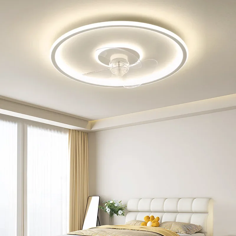 Modern LED Ceiling Fan Light for Living Dining Room Bedroom Kitchen Remote Control Dimmable Chandelier Decor Lighting Fixture