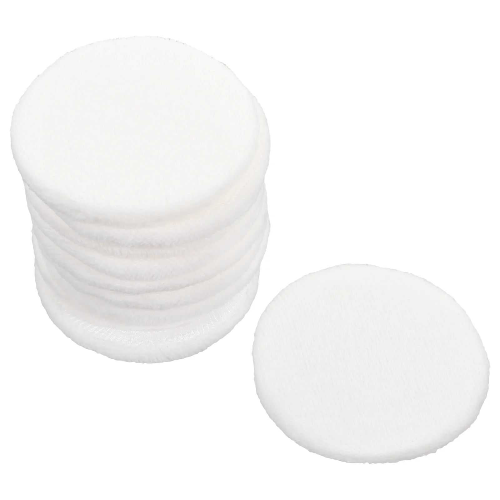 10 pezzi di nastro di cotone per polvere per trucco, cuscinetti per polvere morbida, strumenti portatili per soffio per trucco viso, cosmetici, soffio per il viso
