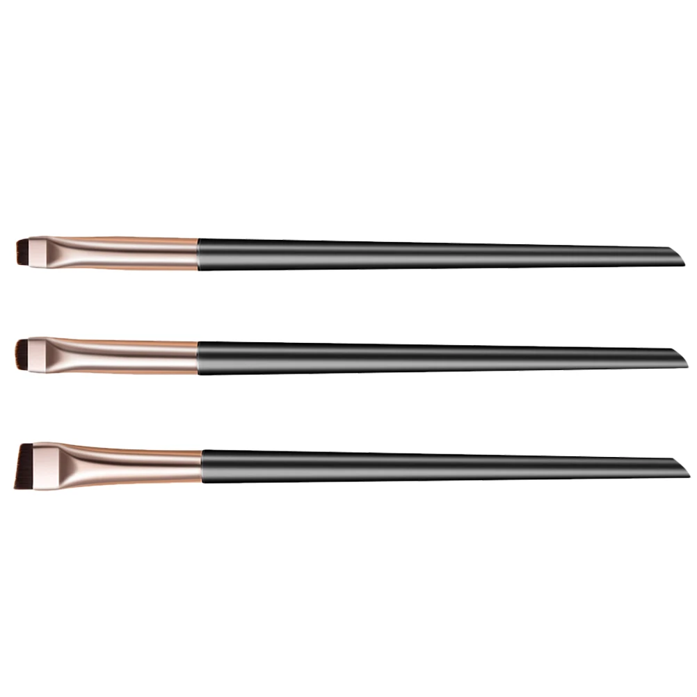 

1 Set Eyeliner Angled Precision Makeup Tool Soft Bristles For Flawless Application Eyeshadow Brow Concealer Angled Eyeliner