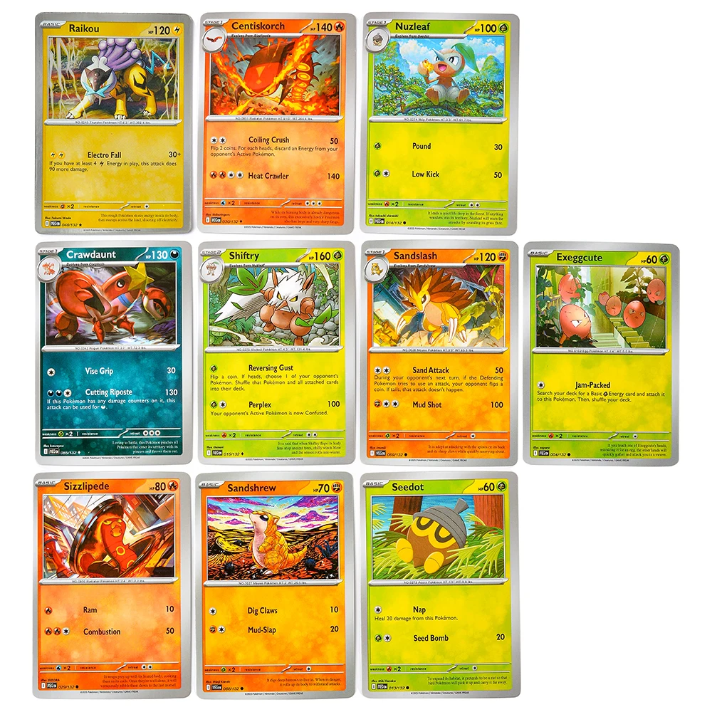 360Pcs English Pokémon TCG: Mega Evolution Phantasmal Flames Booster Box Pokemon trade card 36 Pack Box gift