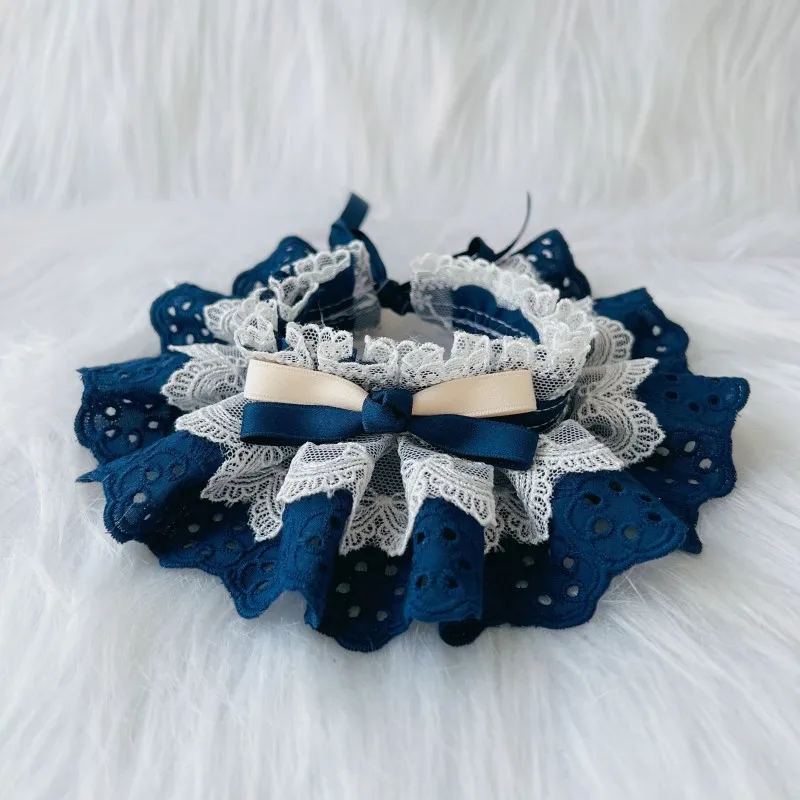 Pet decoration necklace beautiful simple for matching pet clothing