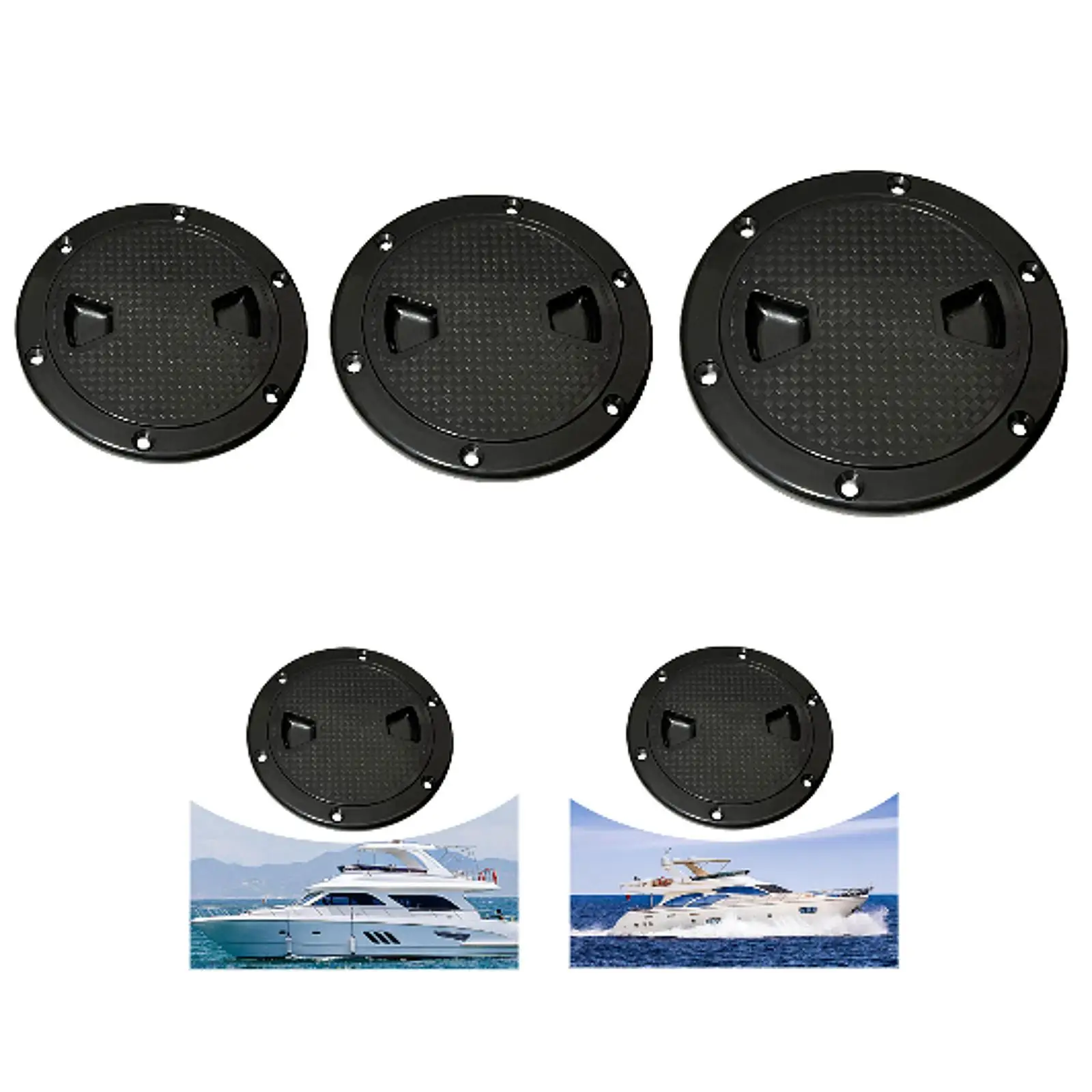 Boat Hatch Easily Install Premium Marine Access Port Hatch Cover Accessories Boat Use Hardware for Ships Yachts Marine Boat