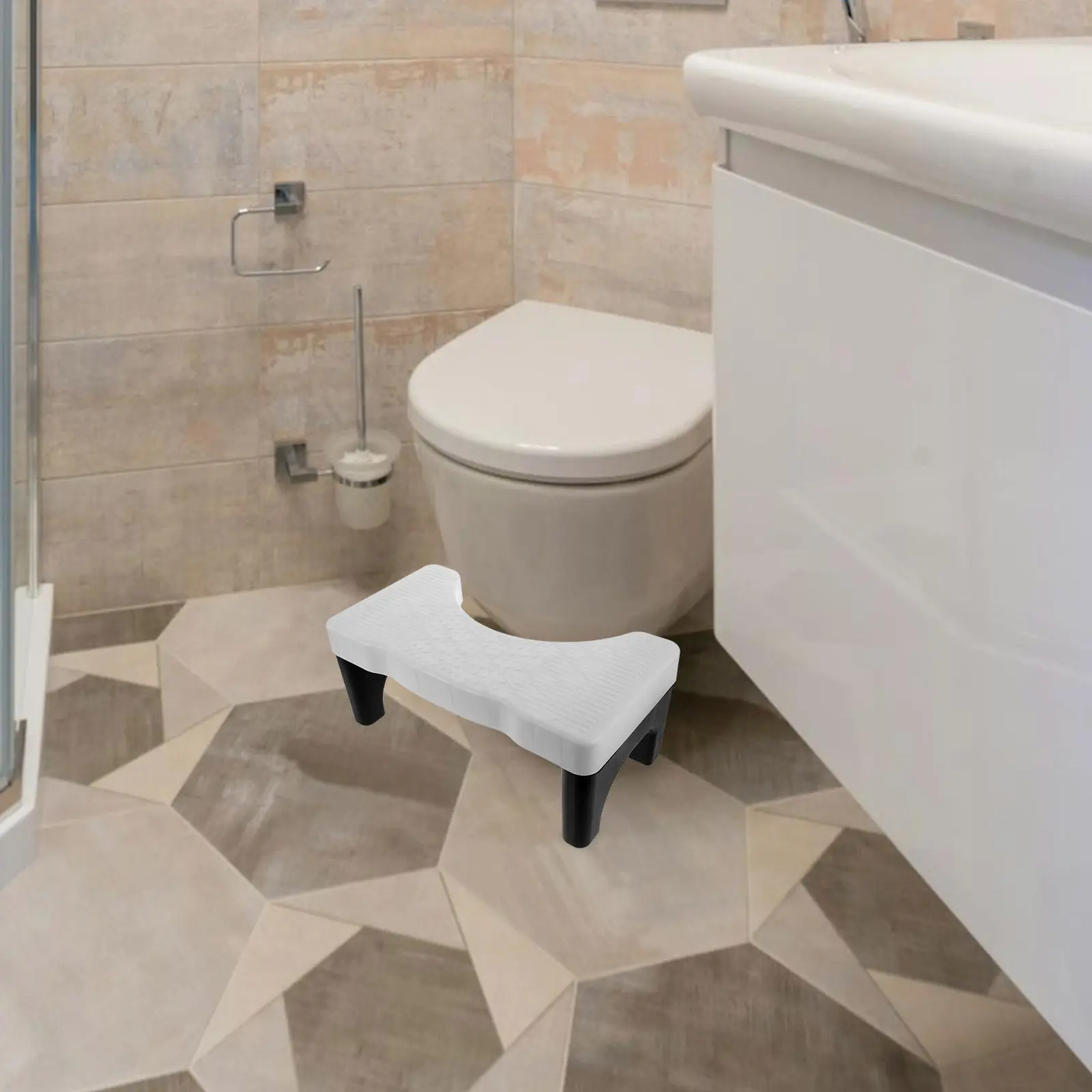 

Toilet Foot Plastic Bathroom Compact Squatting Support Step For Home Potty Stool Adult Footstool Toilet Step Stool Bathroom